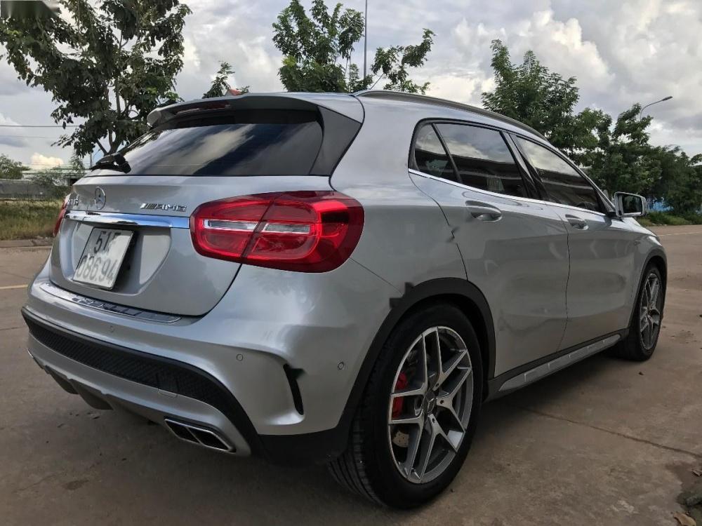 Mercedes-Benz GLA-Class  45 AMG 4Matic 2014 - Bán xe Mercedes GLA45 AMG 4Matic năm 2014, màu bạc, nhập khẩu chính chủ