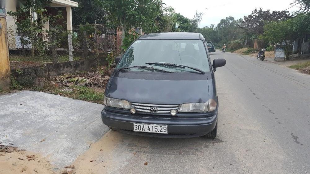 Toyota Previa 1991 - Cần bán lại xe Toyota Previa năm 1991, màu xanh lam, nhập khẩu  