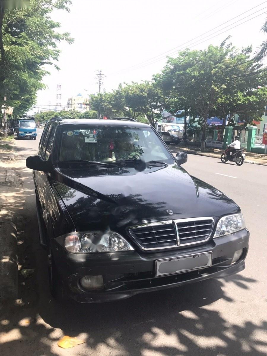 Ssangyong Musso Libero 2.3 AT 2008 - Bán Ssangyong Musso đời 2008, màu đen, nhập khẩu