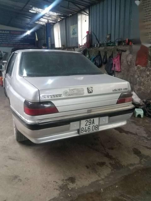 Peugeot 605 1995 - Bán xe Peugeot 605 sản xuất 1995, màu bạc