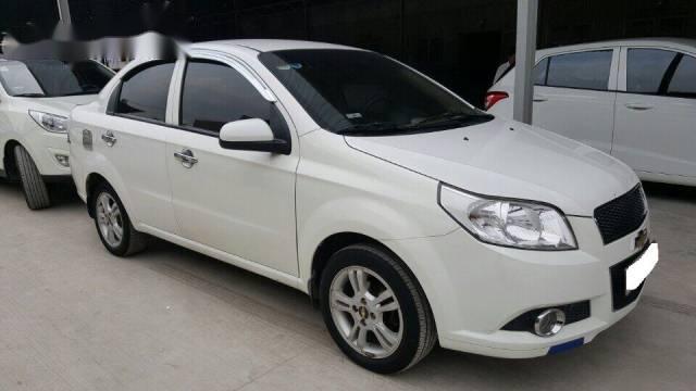 Chevrolet Aveo   LT  2014 - Bán xe Chevrolet Aveo LT 2014, màu trắng số sàn, 306tr