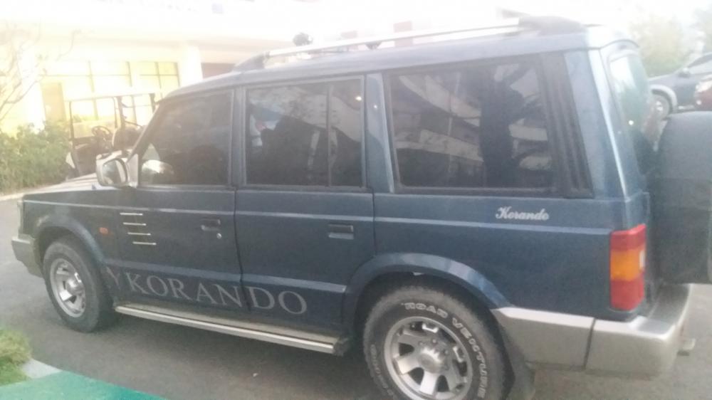 Ssangyong Korando 1996 - Bán Ssangyong Korando đời 1996, màu xanh lam, xe nhập