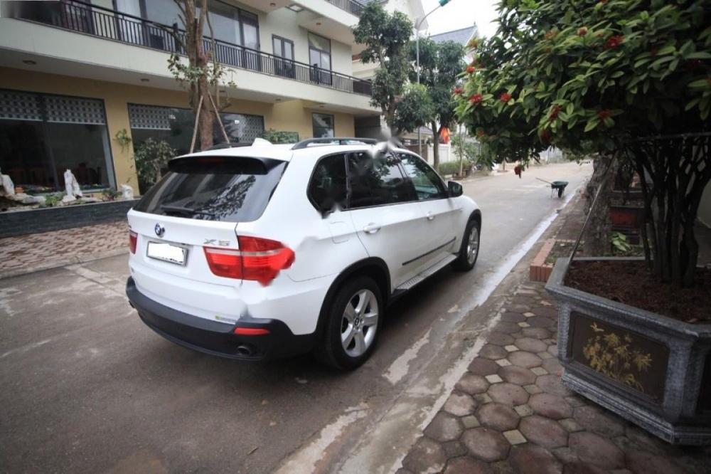 BMW X5 3.0si 2007 - Cần bán xe BMW X5 3.0si sản xuất 2007, màu trắng, xe nhập, 666tr