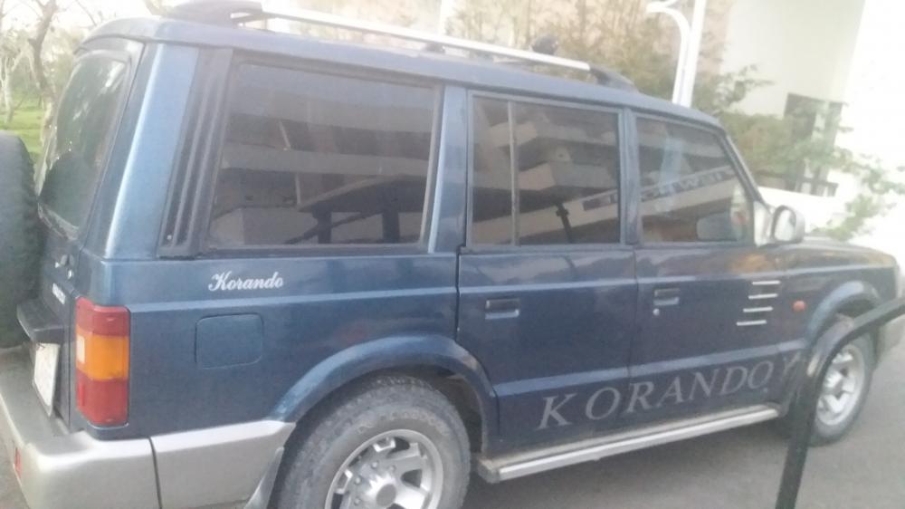 Ssangyong Korando 1996 - Bán Ssangyong Korando đời 1996, màu xanh lam, xe nhập