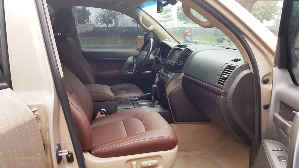 Toyota Land Cruiser 5.7   2009 - Bán Toyota Land Cruiser 5.7 USA năm 2009, màu vàng, nhập khẩu