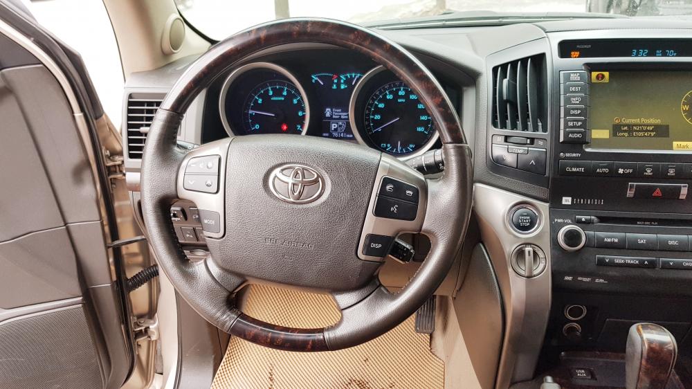 Toyota Land Cruiser 5.7   2009 - Bán Toyota Land Cruiser 5.7 USA năm 2009, màu vàng, nhập khẩu