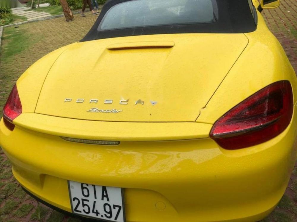 Porsche Boxster 2015 - Bán Porsche Boxster đời 2015, màu vàng, xe nhập