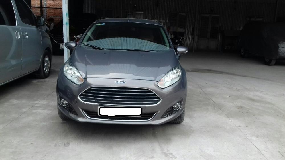 Ford Fiesta Titanium 2015 - Cần bán Ford Fiesta Titanium năm 2015, màu nâu