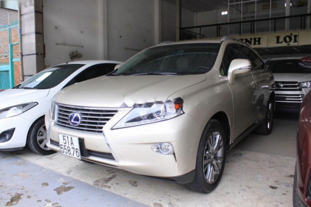 Lexus RX 450h 2012 - Bán xe Lexus RX 450h 2012, màu vàng, nhập khẩu  