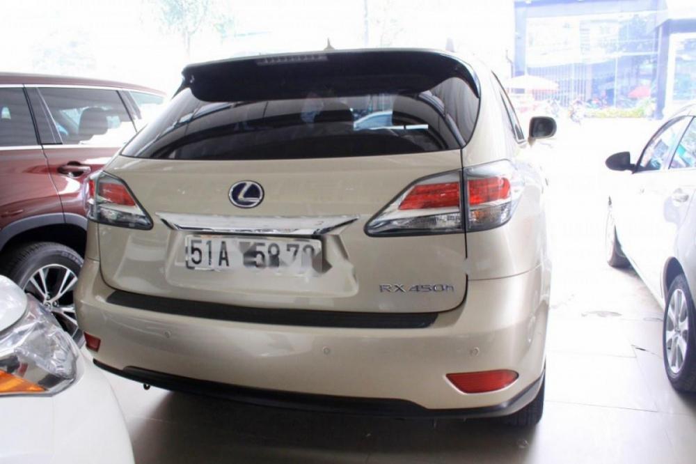 Lexus RX 450h 2012 - Bán xe Lexus RX 450h 2012, màu vàng, nhập khẩu  