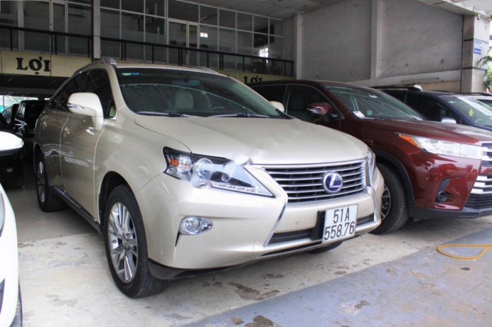 Lexus RX 450h 2012 - Bán xe Lexus RX 450h 2012, màu vàng, nhập khẩu  