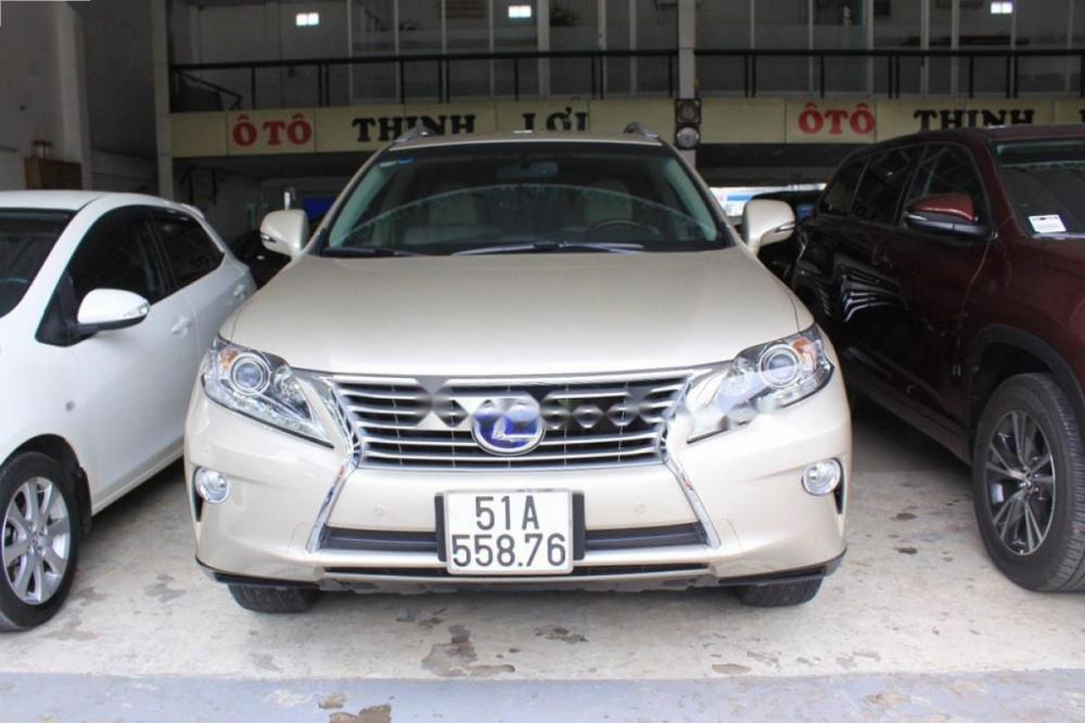 Lexus RX 450h 2012 - Bán xe Lexus RX 450h 2012, màu vàng, nhập khẩu  