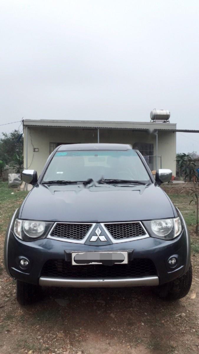 Mitsubishi Triton GLS 4x4 MT 2009 - Bán Mitsubishi Triton Gls đời 2009, màu xám, nhập khẩu  