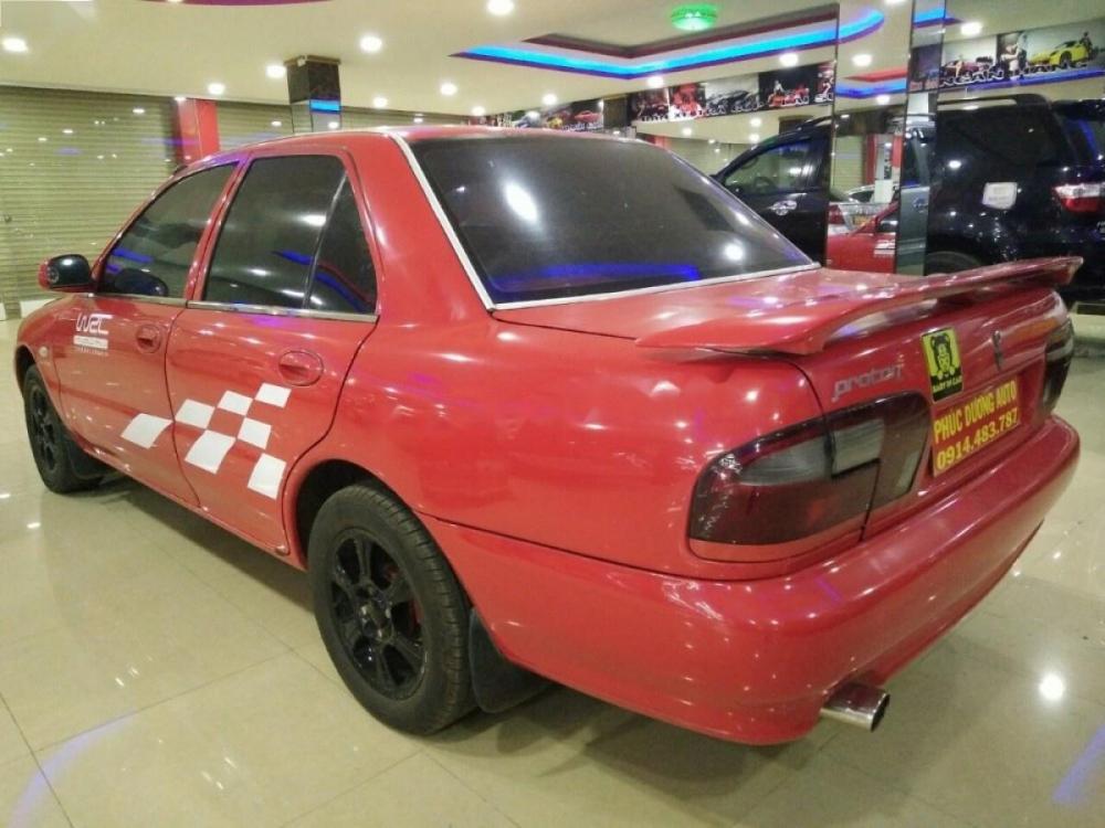 Proton Wira 1.6XLI 1995 - Bán xe Proton Wira 1.6XLI đời 1995, màu đỏ chính chủ, giá chỉ 110 triệu