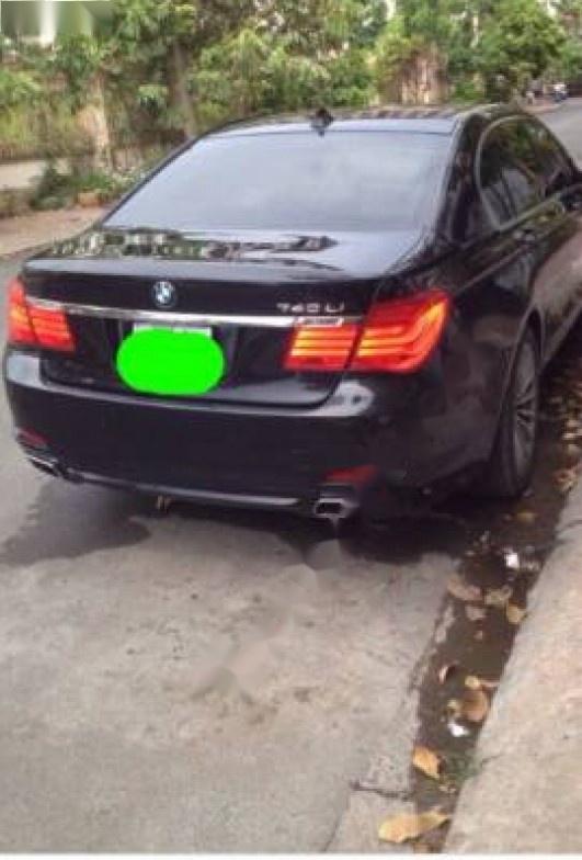 BMW 7 Series 740Li 2010 - Cần bán xe BMW 7 Series 740Li đời 2010, màu đen, xe nhập chính chủ