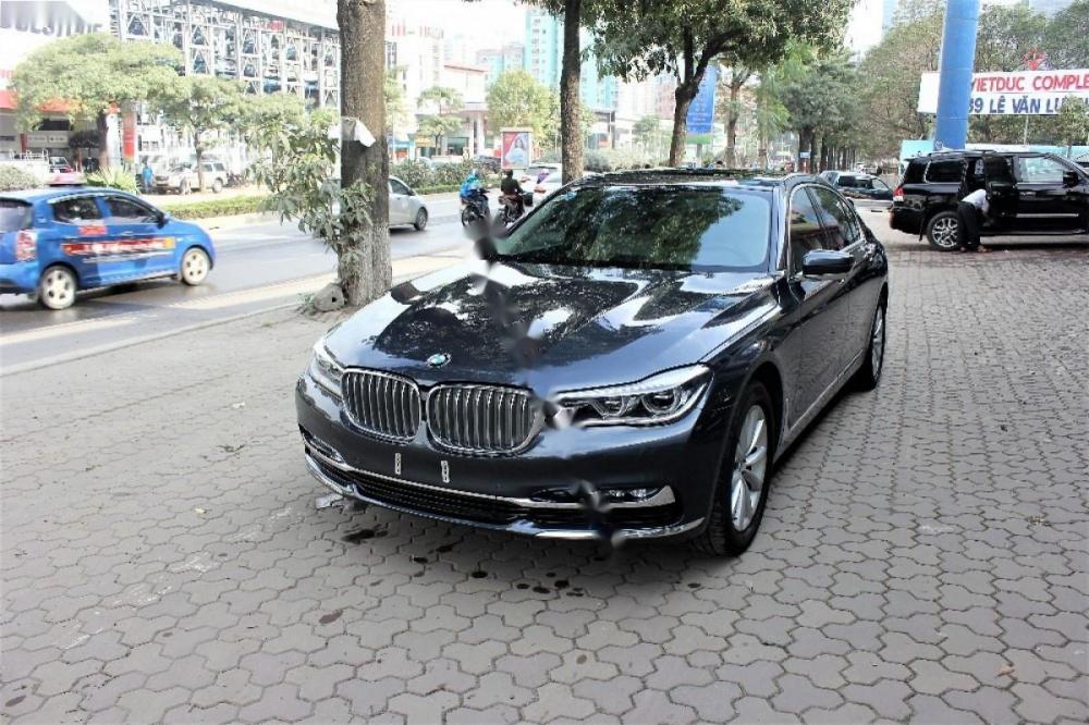 BMW 7 Series 730Li 2016 - Bán BMW 7 Series 730Li đời 2016, màu xanh lam, xe nhập