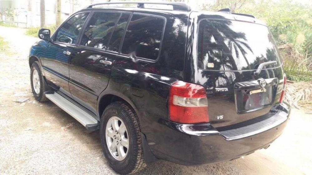 Toyota Highlander 2003 - Bán ô tô Toyota Highlander đời 2003, màu đen, xe nhập