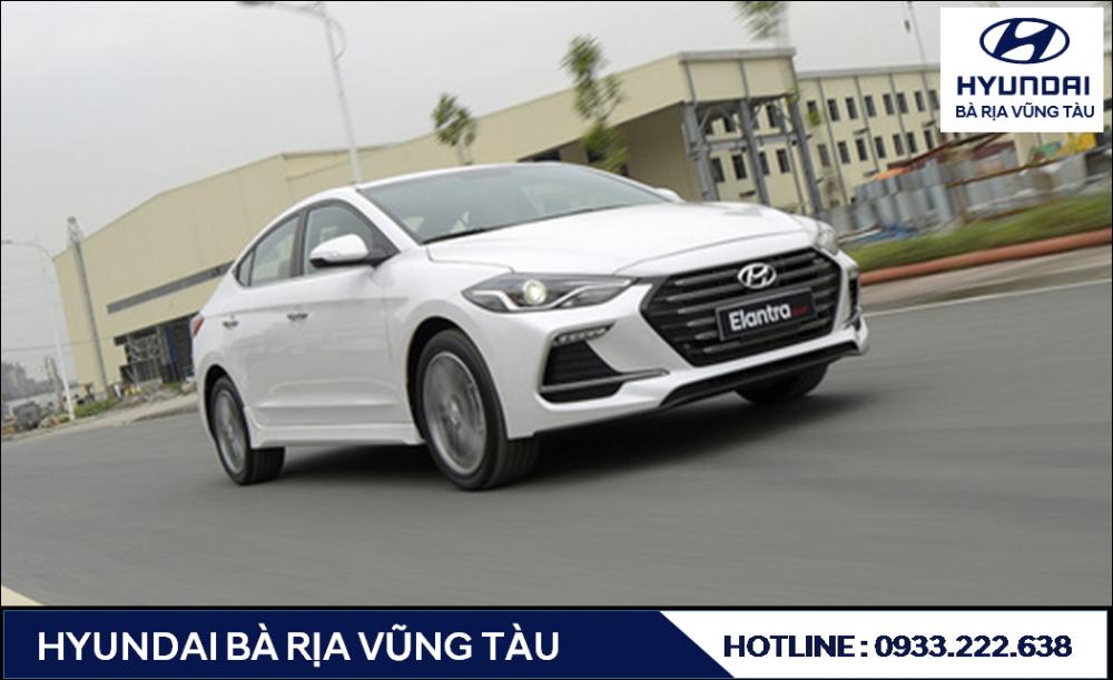 Hyundai Elantra 1.6L 2018 - Bán Hyundai Elantra Sport 2018, chỉ với 198tr nhận xe ngay, giao xe tại Hyundai Vũng Tàu - 0933.222.638