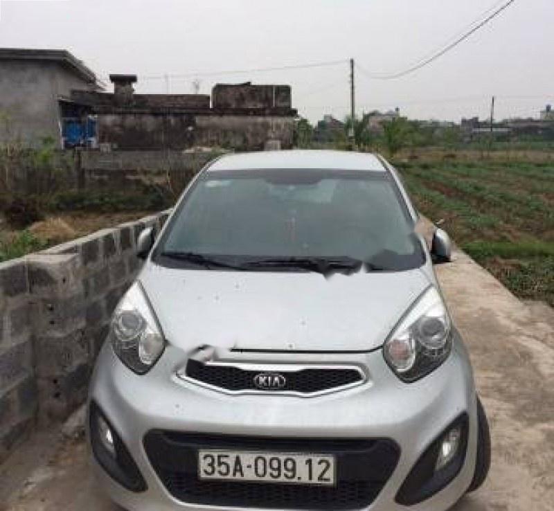 Kia Picanto S 1.25 MT 2014 - Cần bán lại xe Kia Picanto S 1.25 MT đời 2014, màu bạc