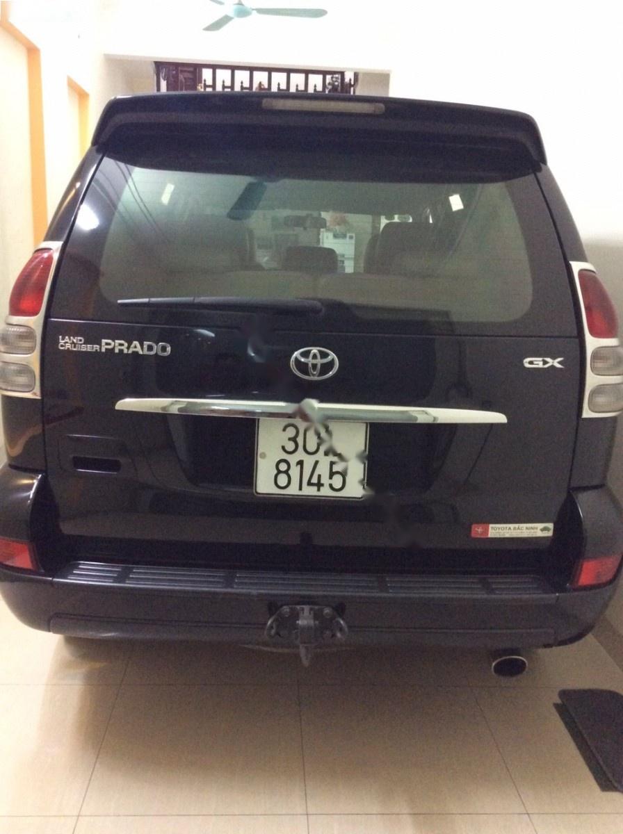 Toyota Prado GX 2.7 AT 2008 - Cần bán gấp Toyota Prado GX 2.7 AT đời 2008, màu đen, nhập khẩu Nhật Bản chính chủ