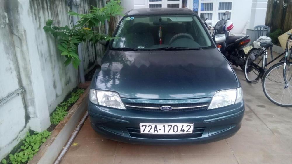 Ford Laser Delu 1.6 MT 2000 - Cần bán Ford Laser Delu 1.6 MT đời 2000, màu xanh lam