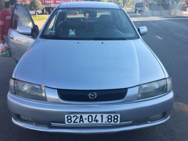 Mazda 323   2000 - Bán Mazda 323 đời 2000, màu bạc