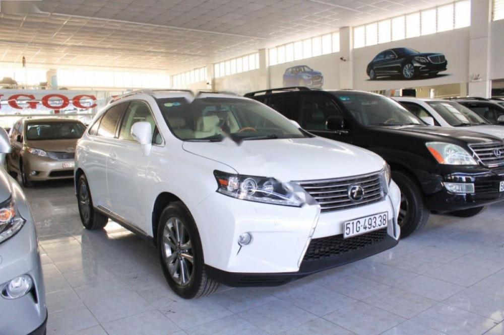 Lexus RX 350 2012 - Bán xe Lexus RX 350 đời 2012, màu trắng, nhập khẩu