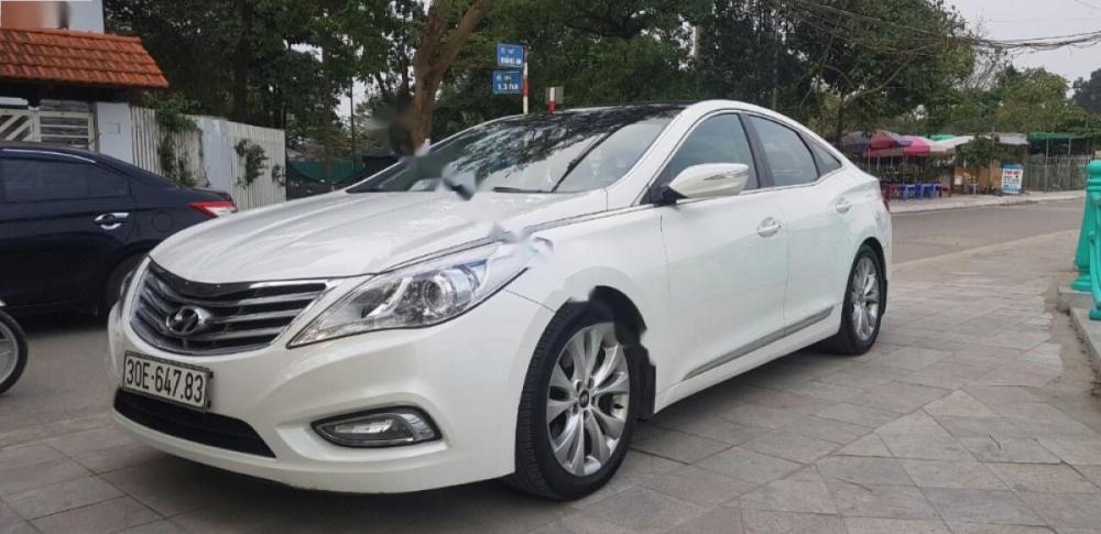 Hyundai Azera 3.0 V6 2012 - Cần bán xe Hyundai Azera 3.0 V6 đời 2012, màu trắng, nhập khẩu, giá chỉ 850 triệu