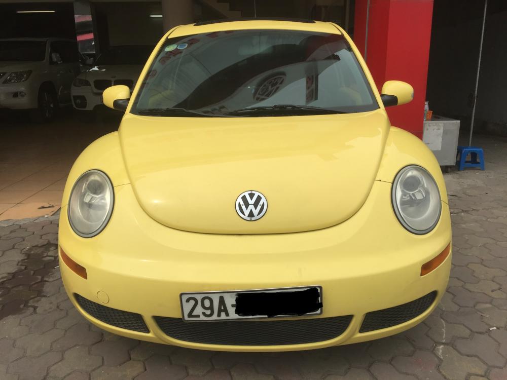 Volkswagen Beetle 2007 - Bán Volkswagen Beetle đời 2007, màu vàng, nhập khẩu