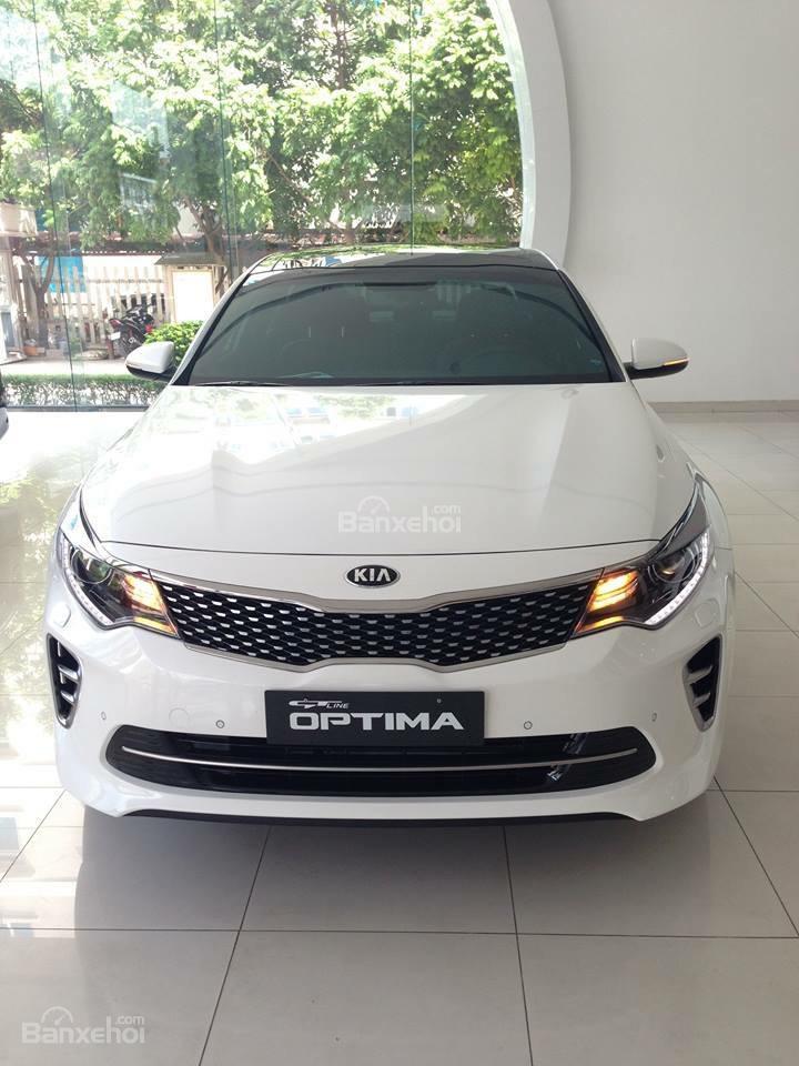 Kia Optima GATH 2017 - Cần bán Kia Optima GATH đời 2018, màu trắng, tại kia Nha Trang