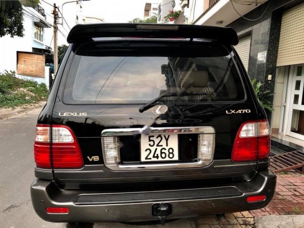 Lexus LX 470 2005 - Bán Lexus LX 470 đời 2005, màu đen, nhập khẩu, 940tr