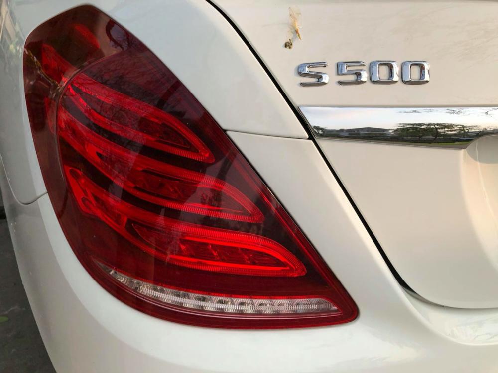 Mercedes-Benz S class 2014 - Cần bán lại xe Mercedes-Benz S class đời 2014 màu trắng, 3 tỷ 670 triệu