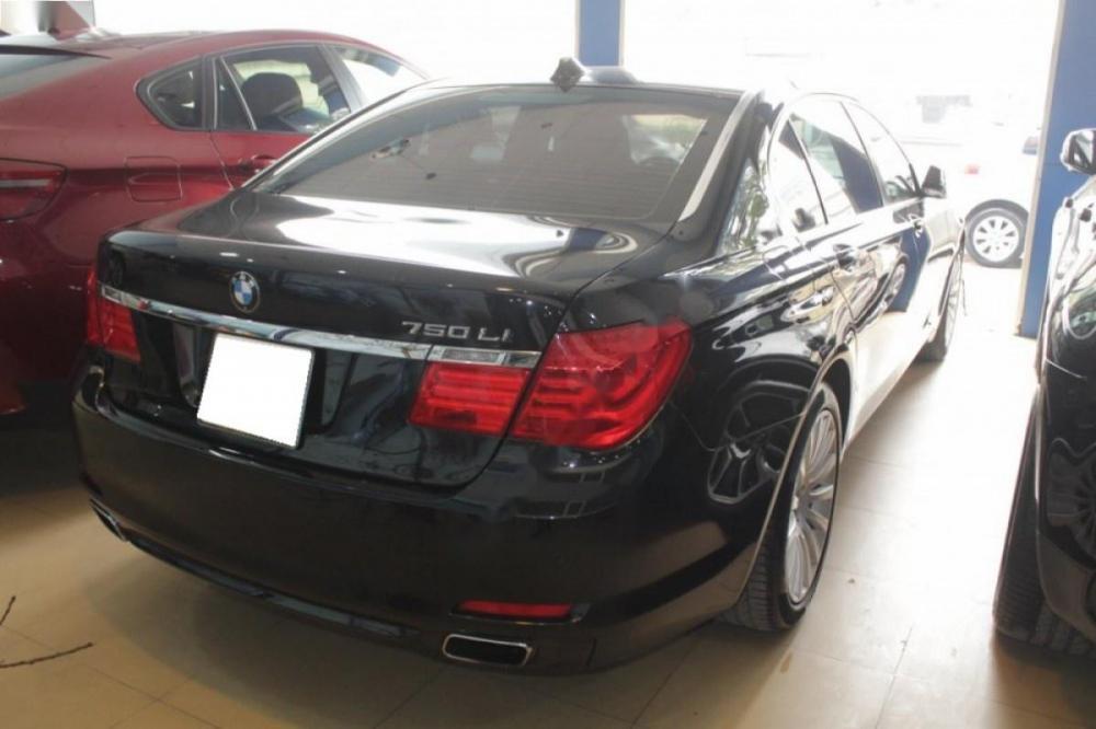 BMW 7 Series 750Li 2009 - Chính chủ bán BMW 7 Series 750Li sản xuất 2009, màu đen, nhập khẩu 