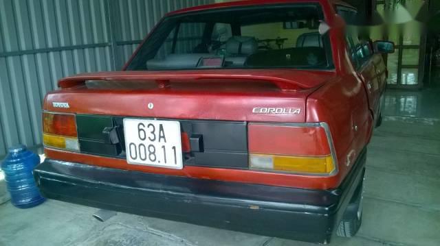 Toyota Corolla   1982 - Bán xe Toyota Corolla năm 1982, màu đỏ