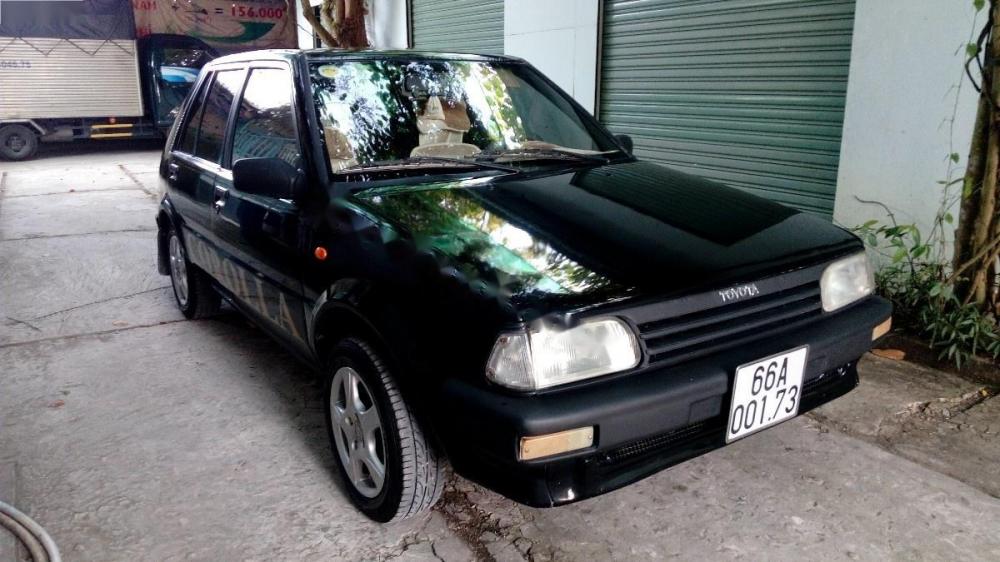 Toyota Starlet Trước 1991 - Cần bán xe Toyota Starlet sản xuất 1991, màu đen, 92 triệu