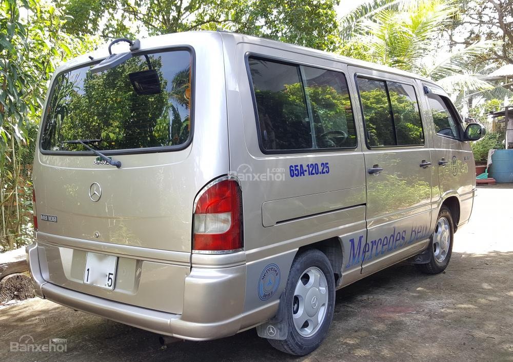 Mercedes-Benz MB 100 2004 - Bán xe con 9 chỗ Mercedes Mb100 đời 2004, màu hồng phấn, xe còn rất mới