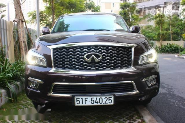 Infiniti QX80 5.6AT 2015 - Chính chủ cần bán gấp Infiniti QX80 5.6AT sản xuất năm 2015, xe nhập