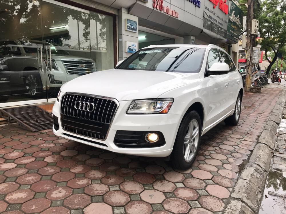 Audi Q5 2017 - Cần bán Audi Q5 đời 2017, màu trắng, nhập khẩu Mỹ giá tốt. LH: 0912.86.75.71