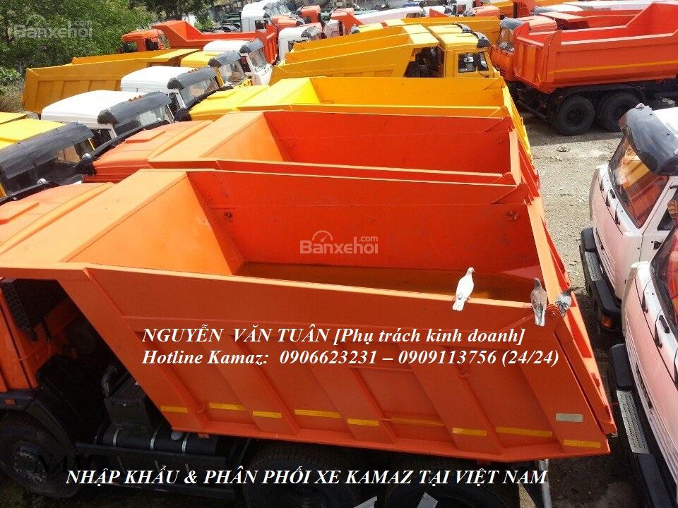 Kamaz XTS 65115 2016 - Bán xe ben Kamaz 15 tấn mới 2016 nhập khẩu, Kamaz 65115 (6x4) tại Bình Dương và Bình Phước