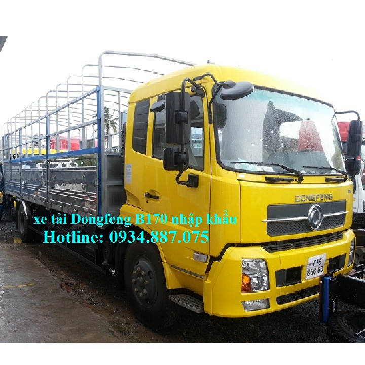 JRD 2018 - Giá bán xe tải Dongfeng B170 9T35 – 9,35 tấn – 9.35T máy Cummins nhập khẩu