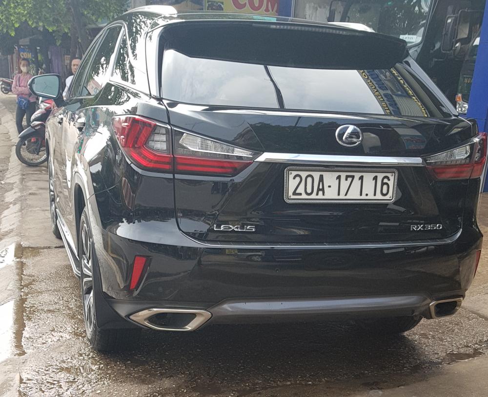 Lexus RX  350   2016 - Bán ô tô Lexus RX350 nhập Nhật Bản sx 2016, màu đen, chính chủ đang sd 0913286950 đký Thái Nguyên