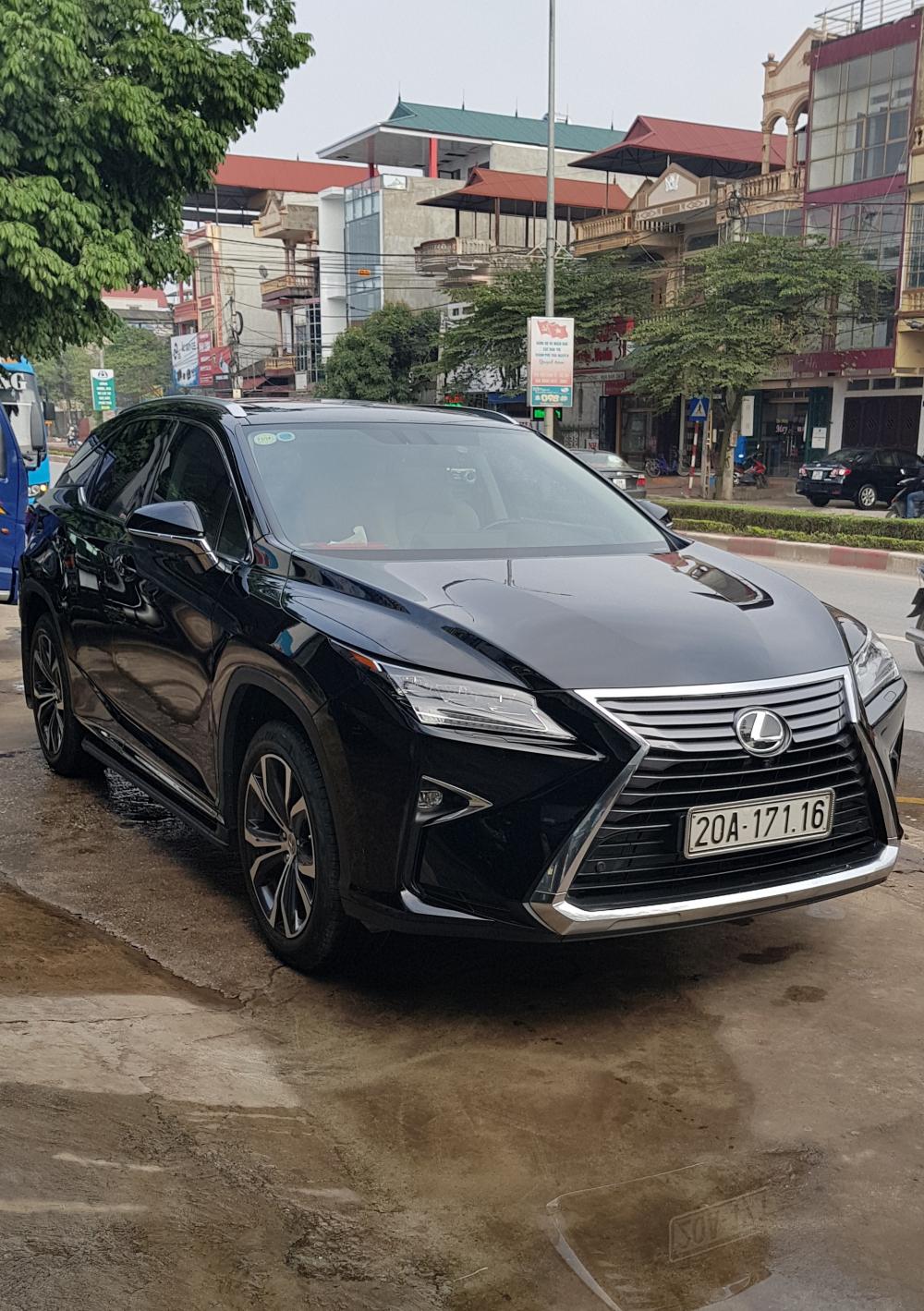 Lexus RX  350   2016 - Bán ô tô Lexus RX350 nhập Nhật Bản sx 2016, màu đen, chính chủ đang sd 0913286950 đký Thái Nguyên