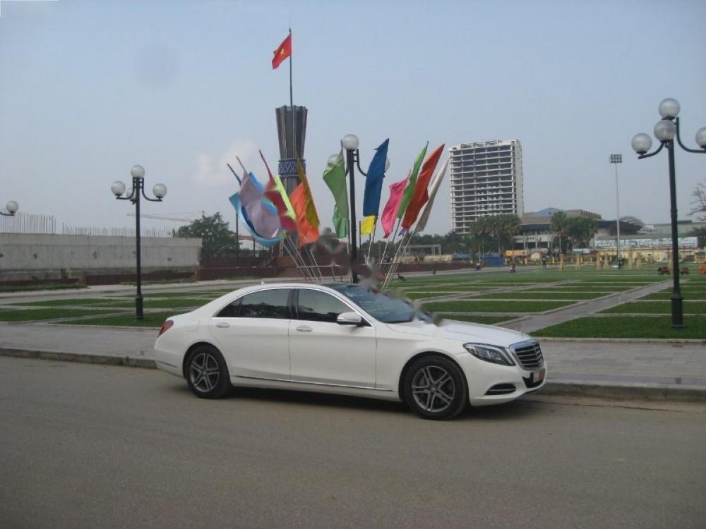 Mercedes-Benz S class S400L 2015 - Auto bán xe Mercedes S400L sản xuất 2015, màu trắng