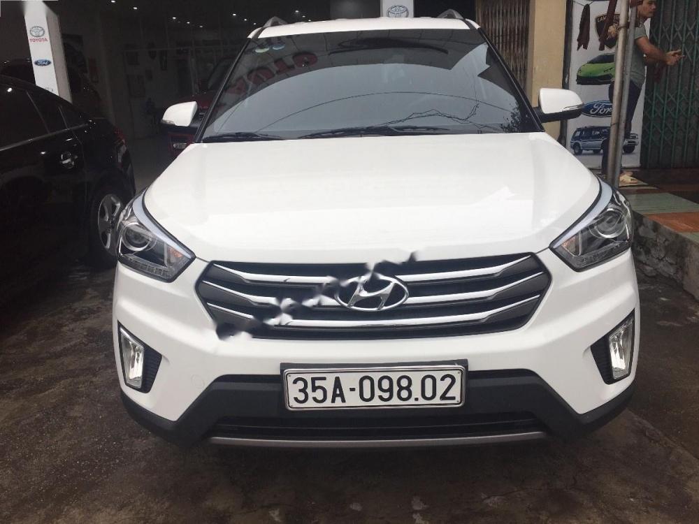 Hyundai Creta 1.6 2017 - Cần bán Hyundai Creta 1.6 năm sản xuất 2017, màu trắng, nhập khẩu nguyên chiếc, giá tốt