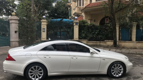 Mercedes-Benz CLS class   3.5 AT  2008 - Cần bán Mercedes 3.5 AT đời 2008, màu trắng