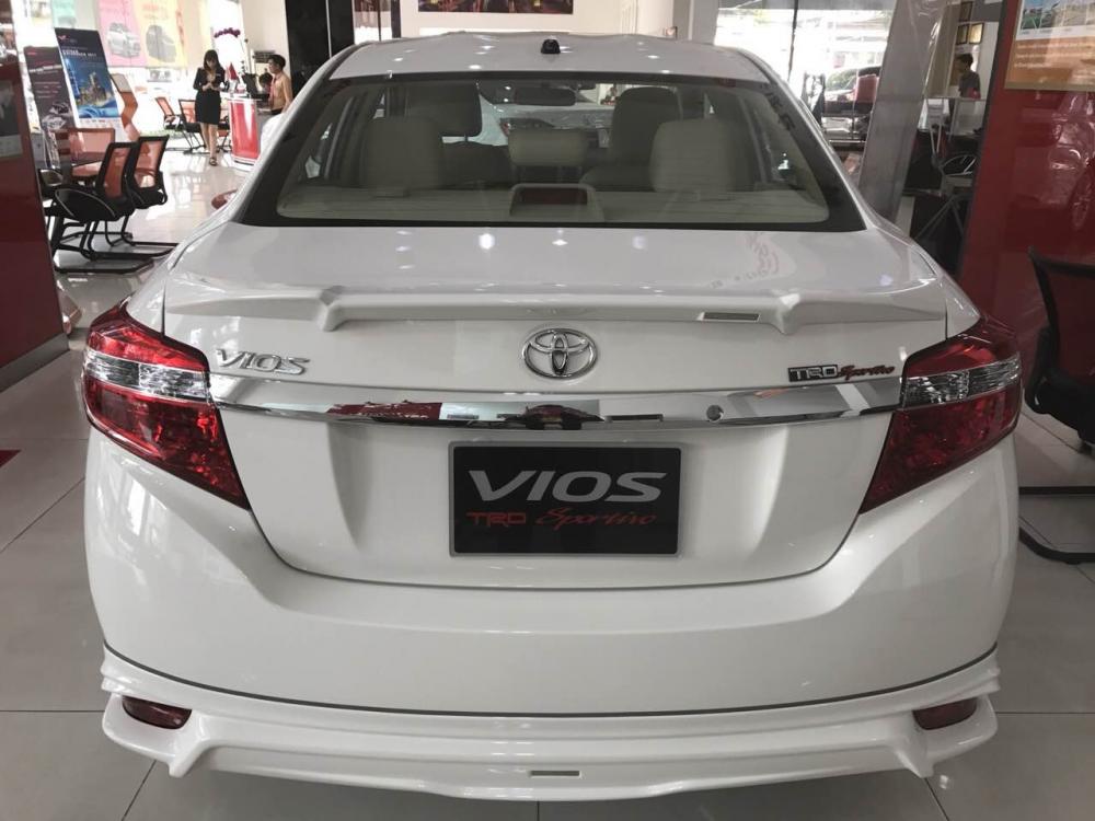 Toyota Vios 1.5G TRD  2018 - Bán ô tô Toyota Vios 1.5G TRD sản xuất 2018, màu trắng 