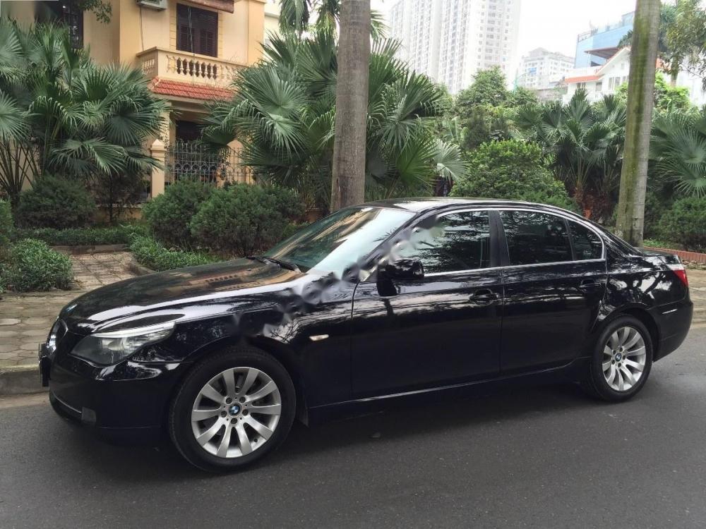 BMW 5 Series 530i 2008 - Bán xe BMW 5 Series 530i đời 2008, màu đen, nhập khẩu, giá chỉ 545 triệu