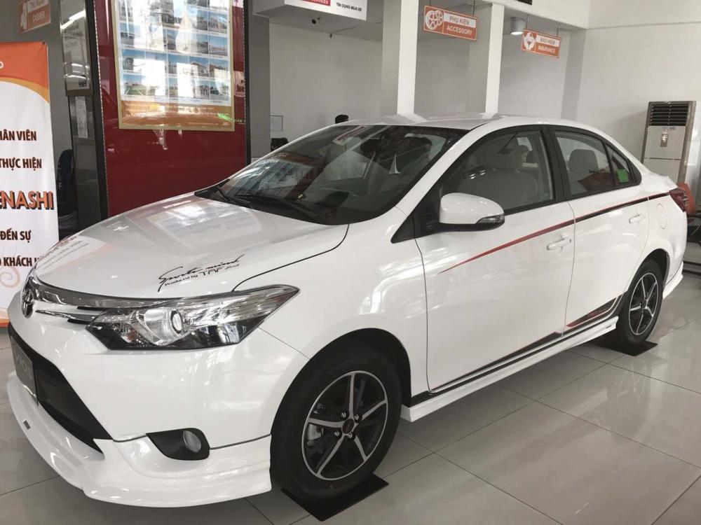 Toyota Vios 1.5G TRD  2018 - Bán ô tô Toyota Vios 1.5G TRD sản xuất 2018, màu trắng 