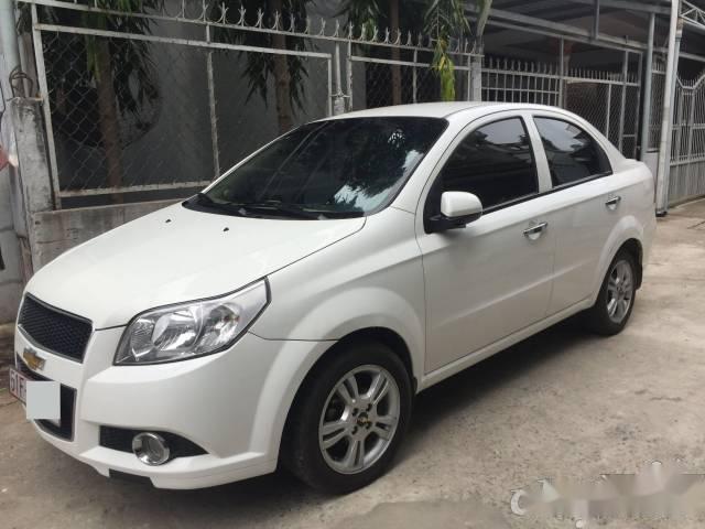 Chevrolet Aveo   LT  2015 - Bán xe Chevrolet Aveo LT năm sản xuất 2015, màu trắng