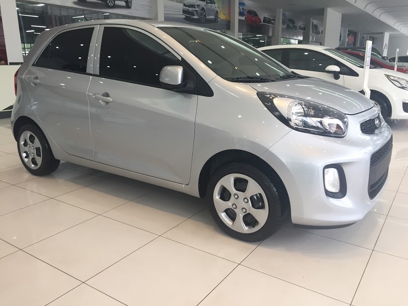 Kia Morning EXMT 2018 - Cần bán xe Kia Morning EXMT 2018, màu bạc, 299 triệu